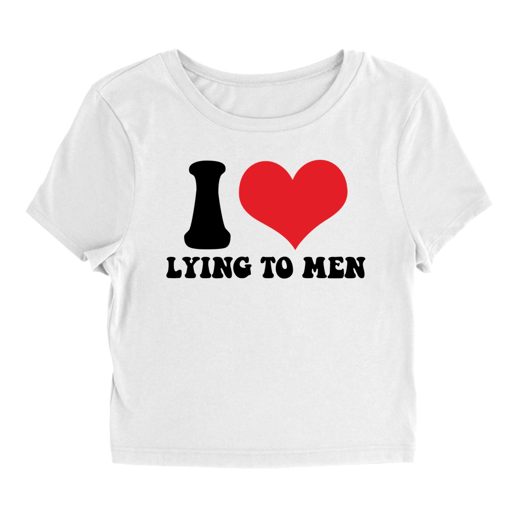 Lying To Men - Baby Tee